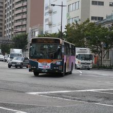 下関の唐戸付近で