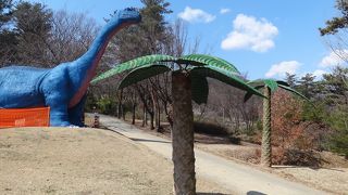 恐竜の模型が凄い