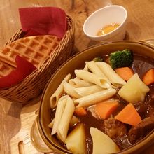 ビーフシチューのランチ＠1,260円