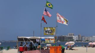 リオデジャネイロのビーチと言えば…