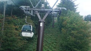 途中、風の強い場所があって