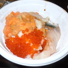 豪華に勝手丼