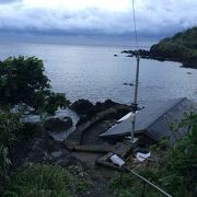 口永良部島の秘湯、西ノ湯温泉