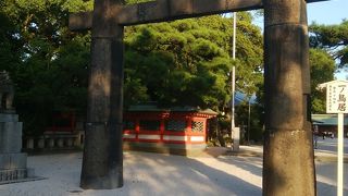 他にはない風格の鳥居