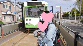 函館市電の終着駅！