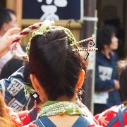 風情ある水運の街の優しい秋祭り