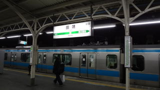 昼間は快速運転です