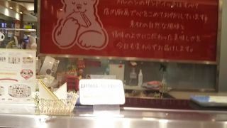 スイーツ系のサンドイッチ、テレビで有名です