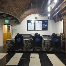 アルバートドック展示室入り口