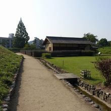 武家屋敷再現のエリア。