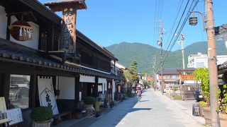 昔の街並みが残る通り