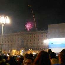 新年を祝う花火！