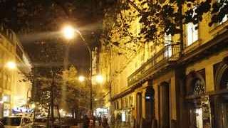 チェコ軍団橋に続く通り