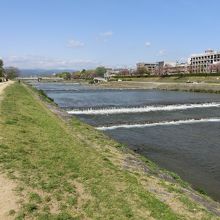 三条大橋の上流