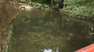 参拝者の憩いの場