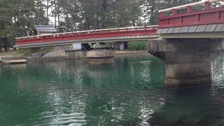 廻旋橋が回転するのを見ました