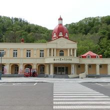 メルヘンチックな外観の道の駅です。