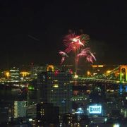 冬花火は大東京とは言え穴場です