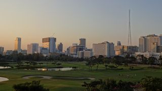 駅からの眺めがいい。