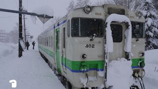 北海道医療大学駅を境に大きく変わる路線