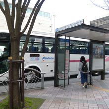 JR小倉駅前の乗り場&利用バス・・・