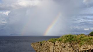 この日は虹が素敵でした