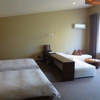 客室の風呂も景色が見えてよかった