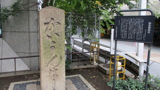 首都高速道路下のうす暗いスペースにあります。