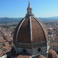 ジョットの鐘楼から臨むドゥオーモ