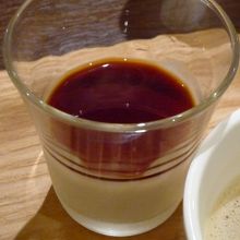 デザートのプリン　カラメルが美味しい
