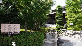 煎茶をすすりながら和の空間を味わう