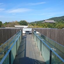 展望テラスに繋がる通路です。