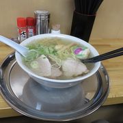 あっさりした塩ラーメン