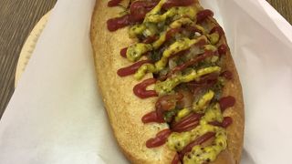 ホットドッグが絶品