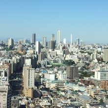 池袋方面の眺め。