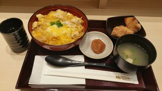 親子丼と塩唐揚げ