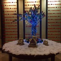 クリスマス時期のロビー