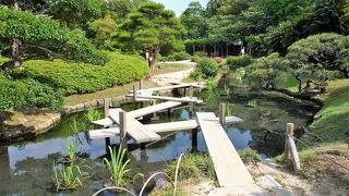 八橋は実際に渡れます