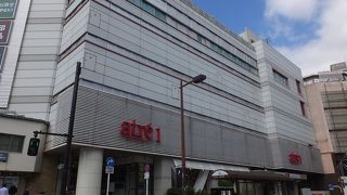 小さいですが駅ビルです。