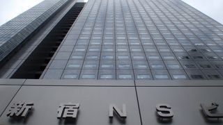 新宿中央公園の帰りに新宿ＮＳビルに出向きました。