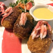 とろーり系のかにクリームコロッケ