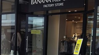 アメリカサイズのお店です。