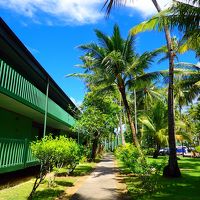 客室前の道路。