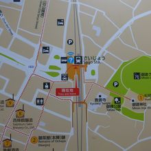 駅周辺の案内