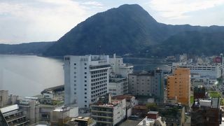 別府市が一望(高崎山も湯煙も)のタワー
