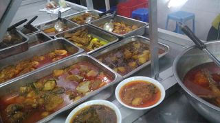 海老カレーがおいしい