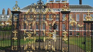 ケンジントンガーデンズにある歴代の皇太子の宮殿