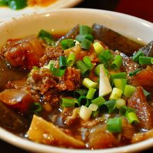 牛筋煮込み。４１０円