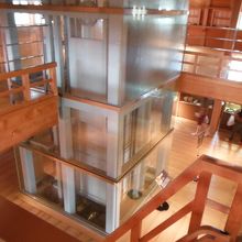 金沢城 橋爪門続櫓(内部・エレベータ)