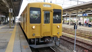 黄色の電車